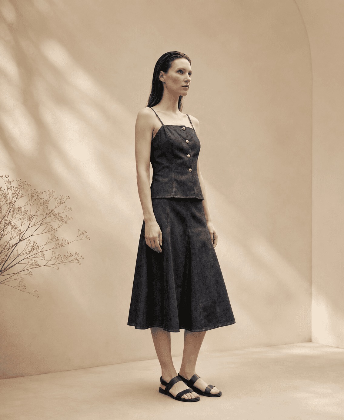 Yake Digital editoryal çekim — denim koleksiyonu
